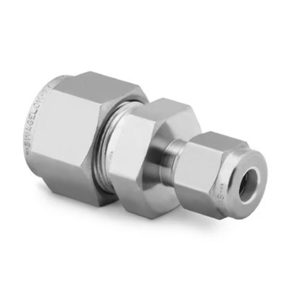 Stainless Steel Swagelok Tube Fitting, Reducing Union, 1/2 in. x 3/8 in. Tube OD