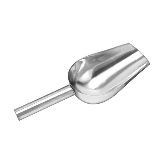 Stainless Steel Sweet Candy Ice Scraper Buffet Bar Food Measuring Scoop P9U1