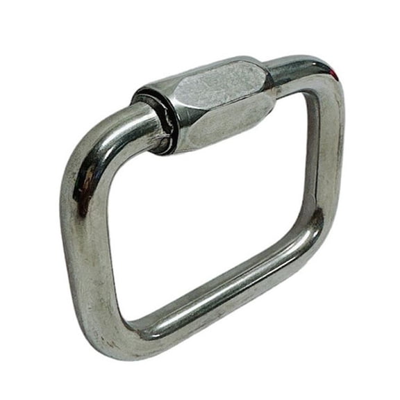 Stainless Steel T316 Square Quick Link 5/16" 1,400 Lbs WLL Marine Grade