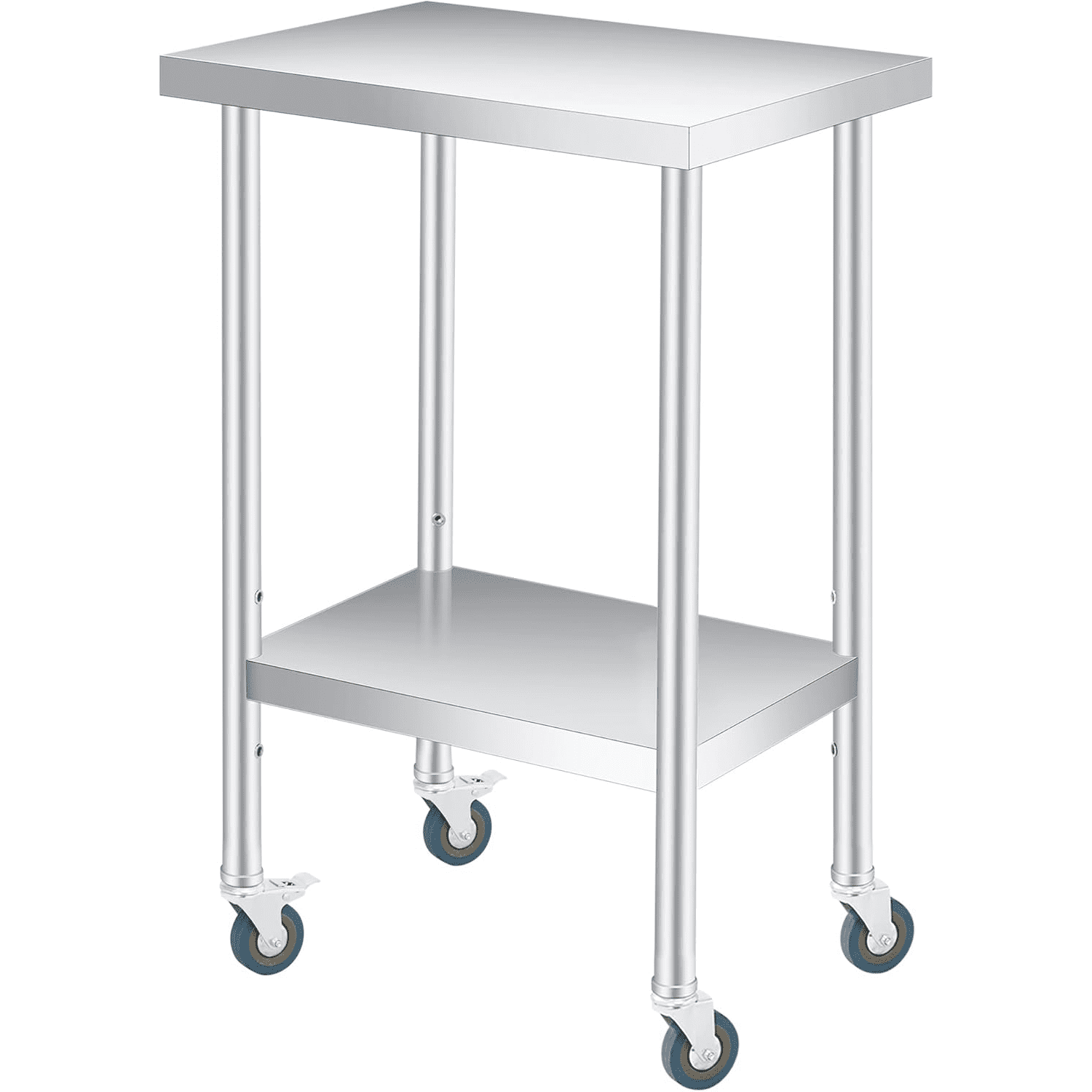 Stainless Steel Table,Heavy Duty Commercial Worktables with Adjustable ...