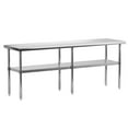 thumbnail image 1 of Stainless Steel Table for Prep & Work 84 x 24 Inches, NSF Commercial Heavy Duty Island Table with Undershelf for Kitchen, Restaurant, Home and Hotel, 1 of 6