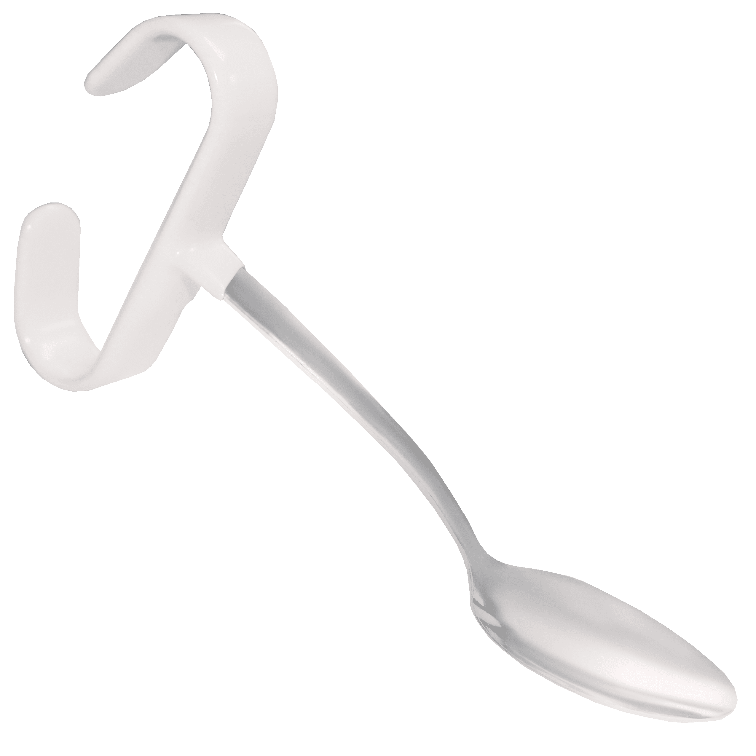 Stainless Steel Tablespoon with Vertical Handle