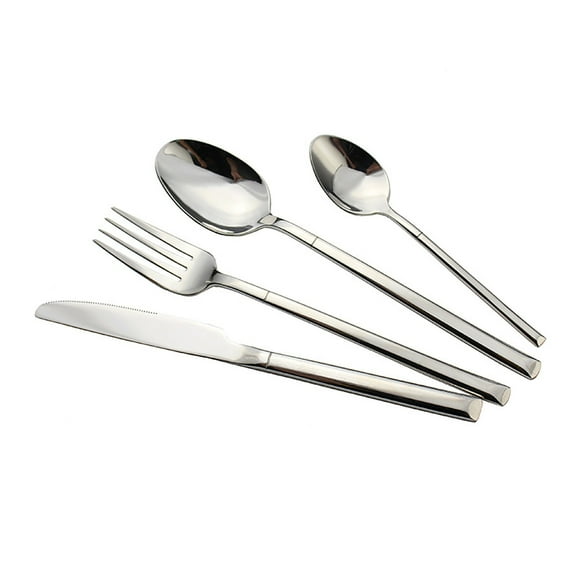 Stainless Steel Tableware Knife And Fork Set Western Style Four Piece Set For Dining And Gifting