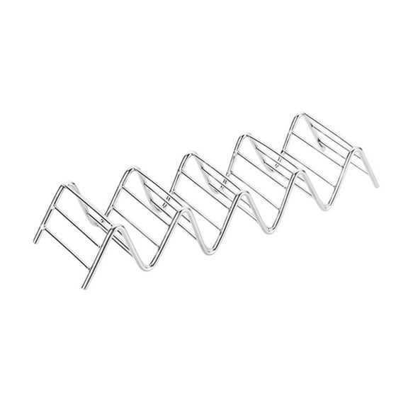 Stainless steel Taco holder wavy Taco pancake rack creative Mexican pancake rack
