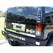 Stainless Steel Tail Light Accent 14Pc Fits 2003-2009 Hummer H2 HV43016 QAA