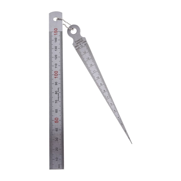 Stainless Steel Taper Welding Gauge Test Welding Taper for Gap Gauge Depth Ruler