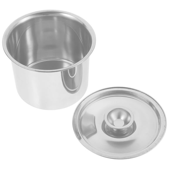 Stainless Steel Taste Cup Seasoning Box Lard Can Storage for Kitchen Kitchenware