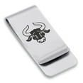thumbnail image 1 of Stainless Steel Taurus Zodiac (Bull) Classic Slim Money Clip Credit Card Holder, 1 of 2