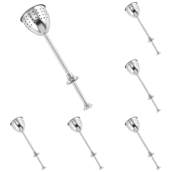Stainless Steel Tea Diffuser New Tea Strainer Tea Infuser For Loose Leaf Tea Tea Spoon With Handle Fine Holes Tea Interval Filter Tea Holder Steeper For Tea Accessories