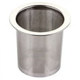thumbnail image 1 of Stainless Steel Tea Filter, 2.76 Inch Large Capacity Teapot Infuser Fine Mesh Strainer for Loose Leaf Tea and Herbal Brewing, Durable & Easy Clean, 1 of 5