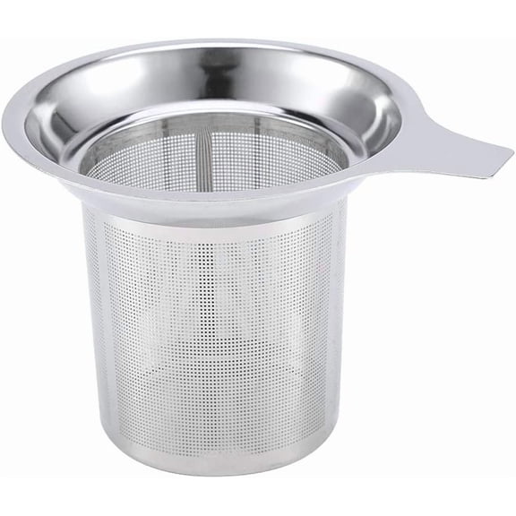 Stainless Steel Tea Infuser, Fine Mesh With Heat Proof Handles, For Teapot, Mug, Cup