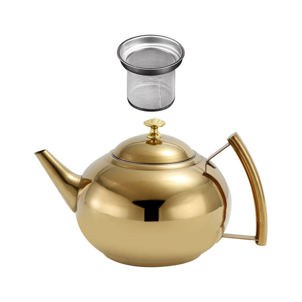 Stainless Steel Coffee Press Pot – Heat Resistant, With Scale For Brewing Tea & Coffee