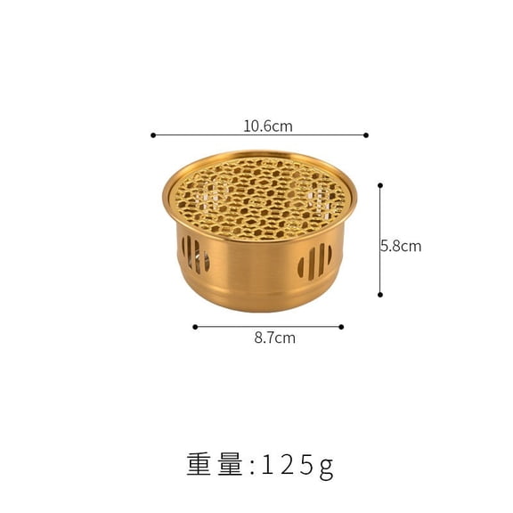 Stainless Steel Tea Warmer Heating Pot Base Commercial Home Use