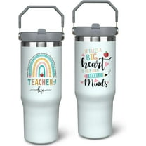 Teacher Tumbler, 30oz Insulated Stainless Steel Travel Coffee Mug, Best Teacher Gift for Women, Appreciation Thank You Gifts