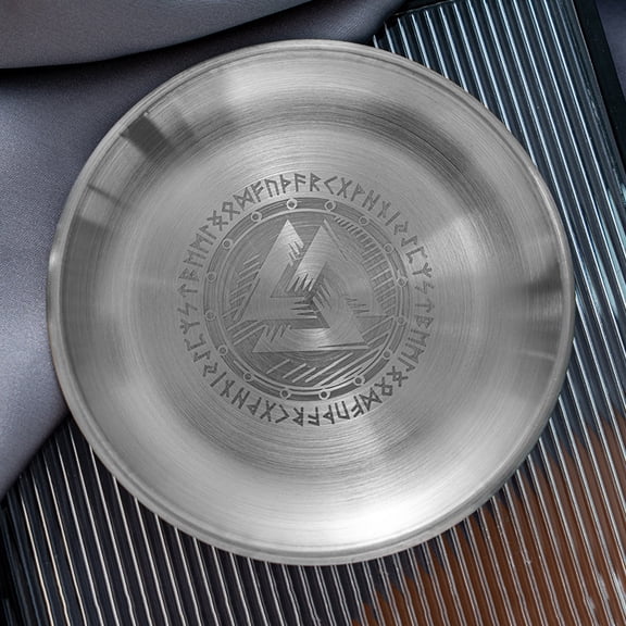 Stainless Steel Tealight Candle Holders Altar Candlesticks Divination Supplies Home Decoration Triangle 140mm