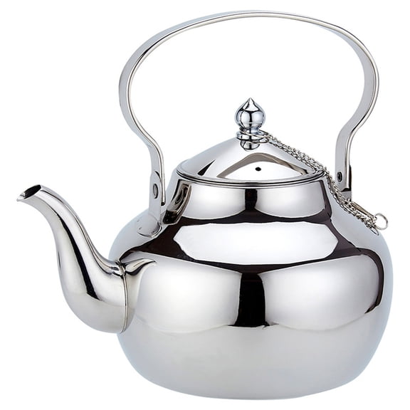 Stainless Steel Teapot with Strainer Insert, Teapot with Infusers, Water Kettle Tea Pot with Filter Hotel Tea Pot Coffee Pot Induction Cooker Tea Kettle