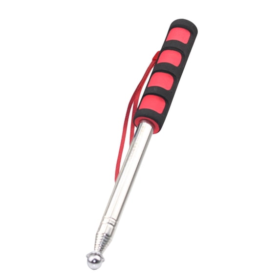 Stainless Steel Telescopic Rod Outdoor Long Telescopic Finger Reading Rod Multi-purpose Telescopic Rod Telescopic Handheld with Anti-Slip Grip