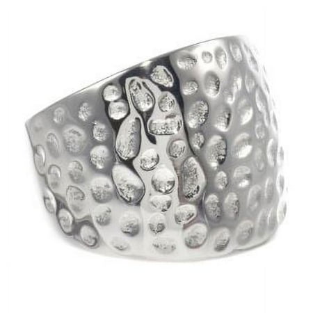 Stainless Steel Texture Ring