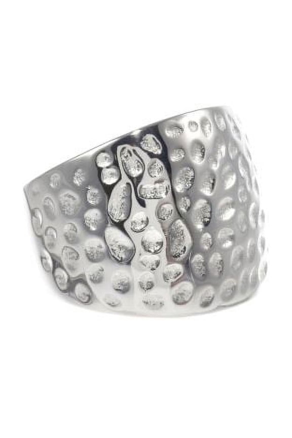 Stainless Steel Texture Ring