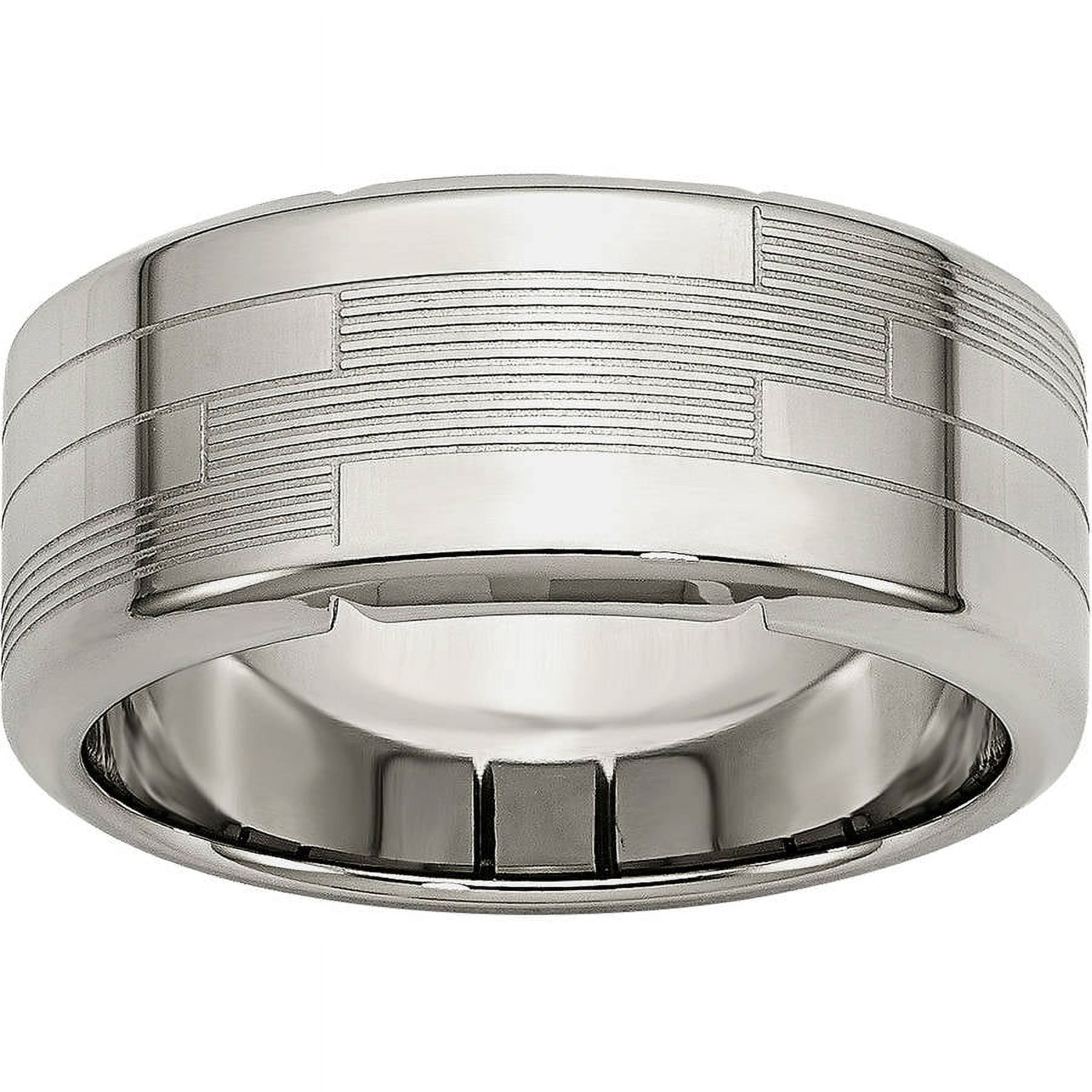  AeraVida Plain Cigar Band 10mm Width .925 Silver Ring, Casual  Rings For Unisex, Statement Fashion, Promise Ring, Couple Unisex Ring