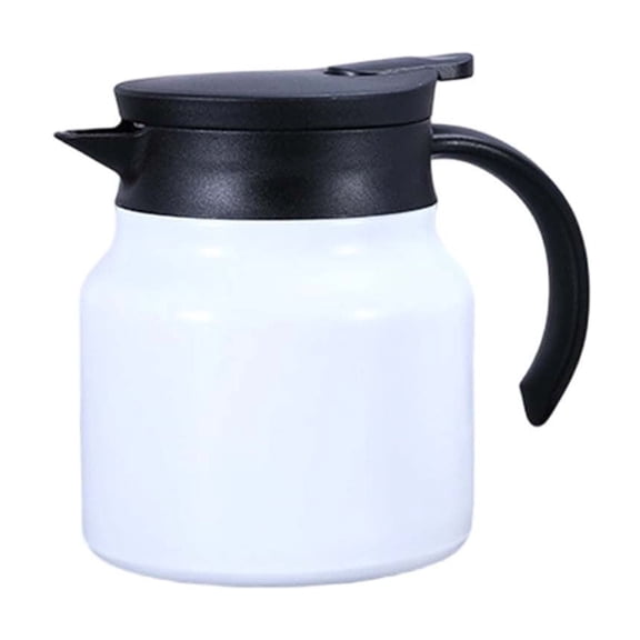 Stainless Steel Thermal Coffee Carafe, Beverage Dispenser for Milk and Hot Chocolate Tea Pot, Small Coffee Creamer Container for Party Home