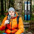 thumbnail image 1 of Stainless Steel Thermos under $5! Xqxayjr Portable Stainless Steel Insulated Cup,800ml Large Capacity Thermos with Carry Rope,Vacuum Flask for Hot Cold Drinks,Outdoor Travel Commute Mug,Vehicle Cup, 1 of 5