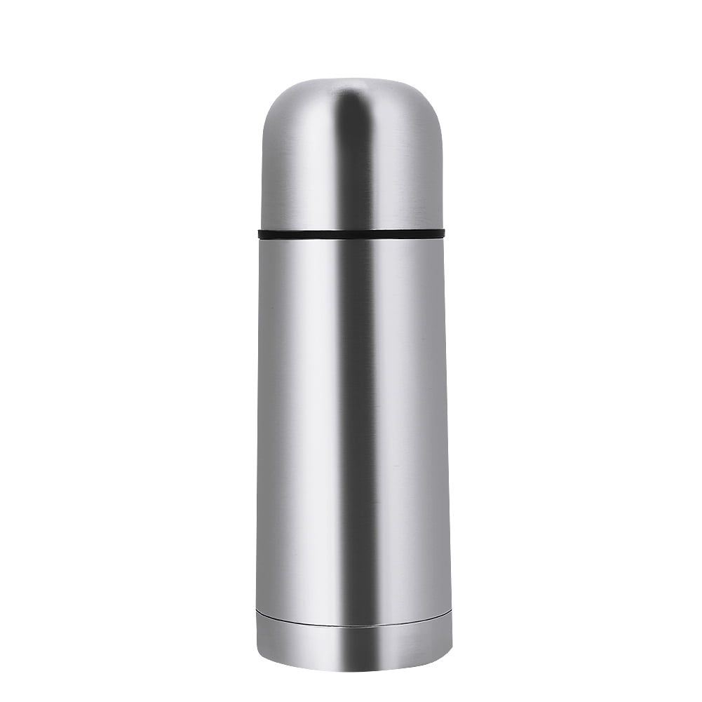 Stainless Steel Thermos Vacuum Bottle Flask Push Button Lid Insulated Cup (500Ml)