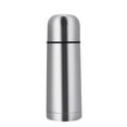 thumbnail image 1 of Stainless Steel Thermos Vacuum Bottle Flask Push Button Lid Insulated Cup (500Ml), 1 of 6