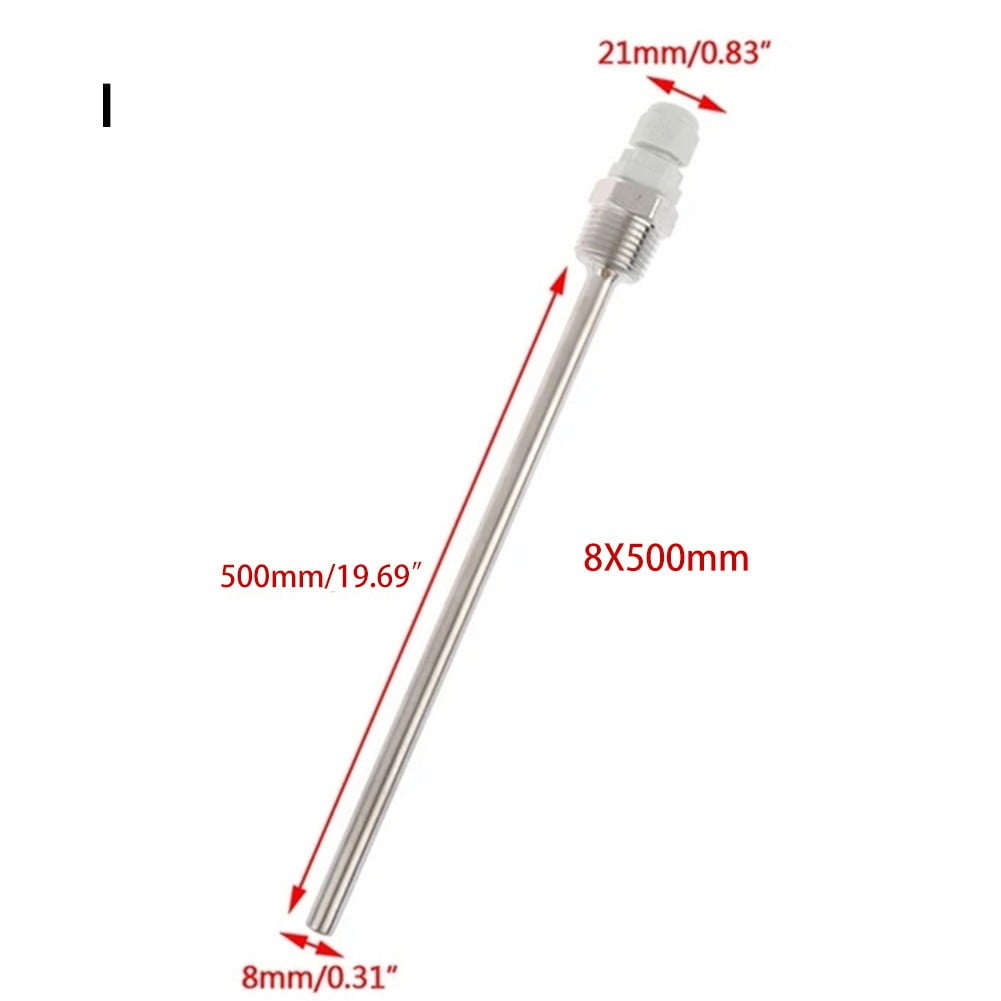 QUARKZMAN Thermowell Edelstahl 304 - 300mm Schutzhülse Für Bierthermometer