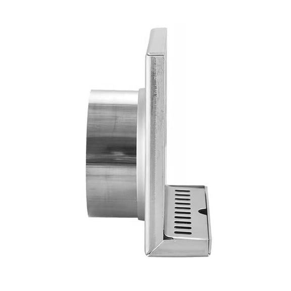 Stainless Steel Thickened Wall Floor Drain L-Shaped Floor Drain in Hotel Bathroom Side Row Balcony Corner Floor Drain