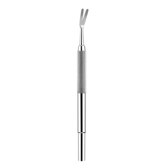 Stainless Steel Tick Remover Forceps, Compact Portable Tick Removal Tool for Pets and Humans, Outdoor Essential