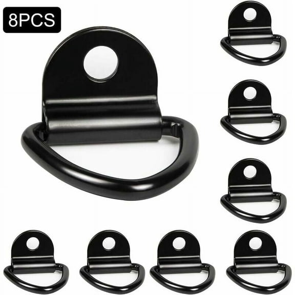 Stainless Steel Tie Down Anchors, Wide Application V-Ring Bolt On For Trucks, Trailers, Boats, Robust And Reliable Anchors With High Load Bearing Capacity, Easy Installation For