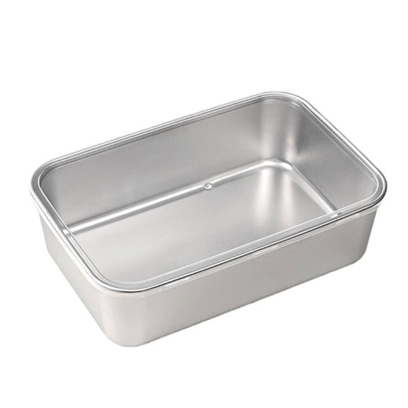 Stainless Steel Tiramisu Mold Set Nonstick Dessert Mould Cake Pans with Cover Professional Baking Sheet for Home Use