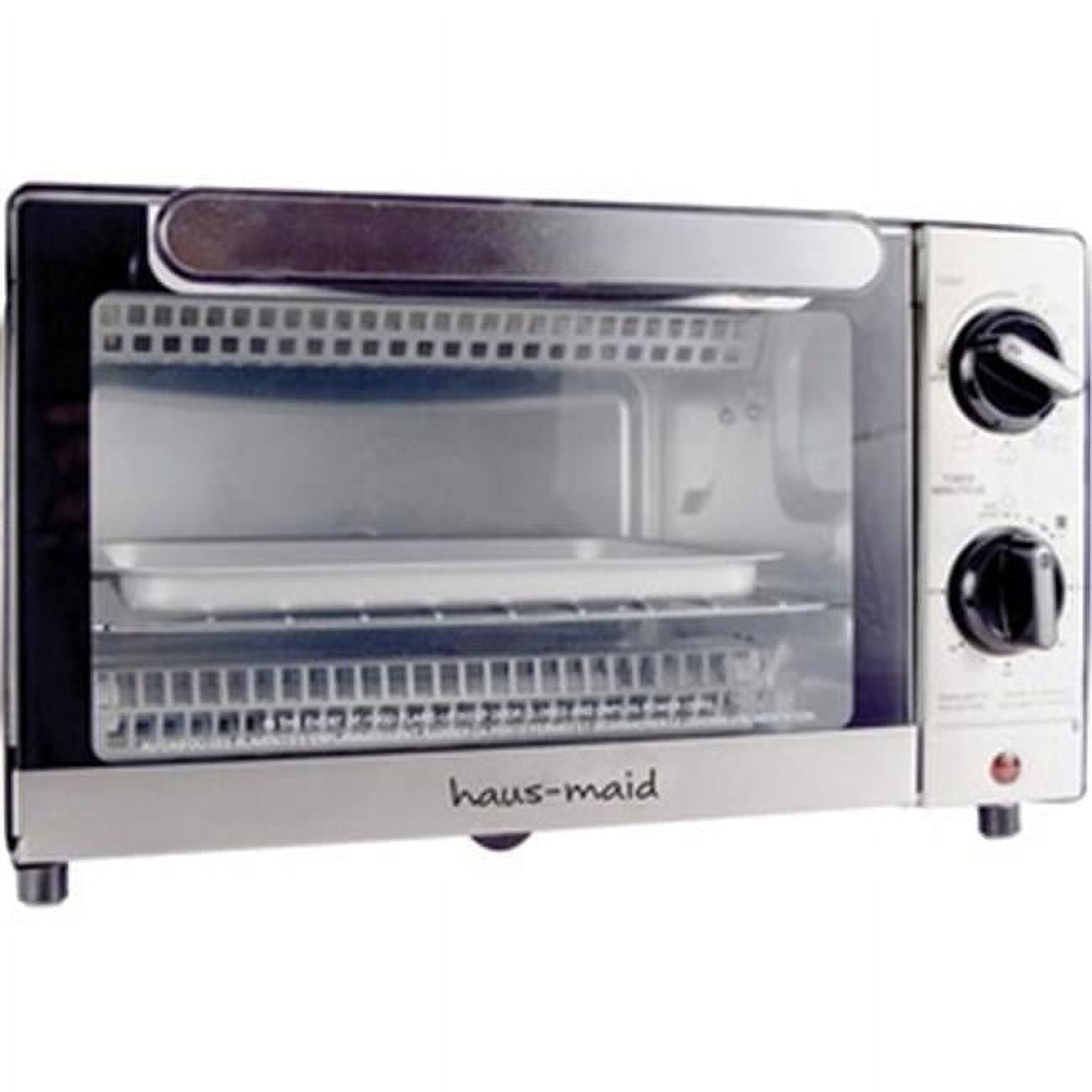 Stainless Steel Toaster Oven, Gray