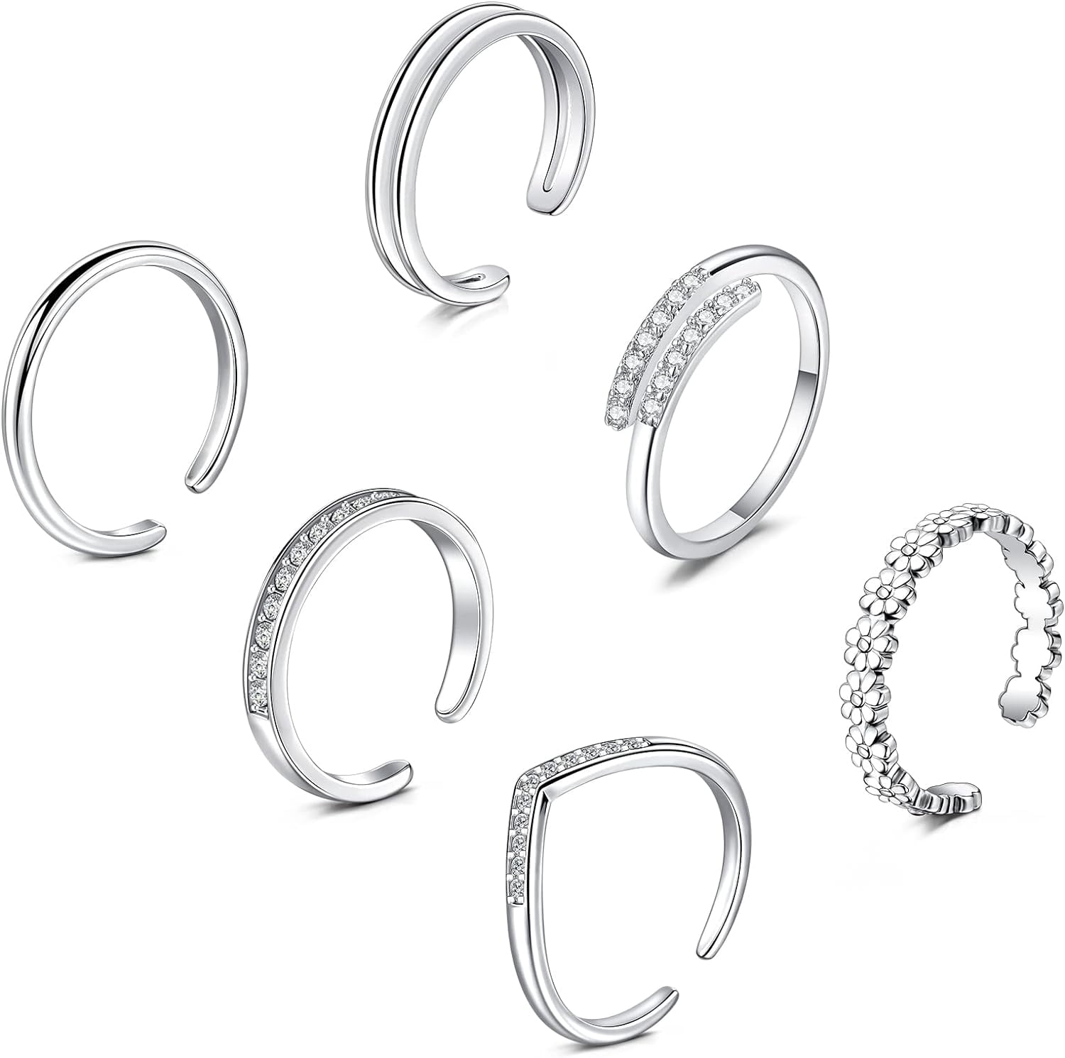 Stainless Steel Toe Rings And Anklets For Women[o7334] - Walmart.com