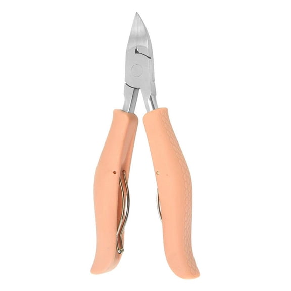 Stainless Steel Toenail Clippers, Big Nail Scissors Eagle Pliers Pedicure Toenail Correction Foot Care Tool, Heavy Duty Manicure Pliers for Thick Nails for Men Women - Pink