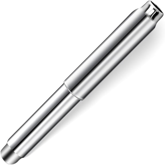 Stainless Steel Toilet Paper Holder Rod - Universal Fit Spring Roller, Quick Release & Rust-Proof, Classic Silver Finish