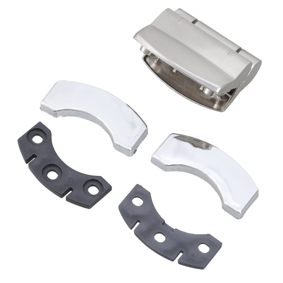 Stainless Steel Toilet Partition Hinge Replacement Bathroom Door Hinge Spring Flat Door Hinge for Public Toilets