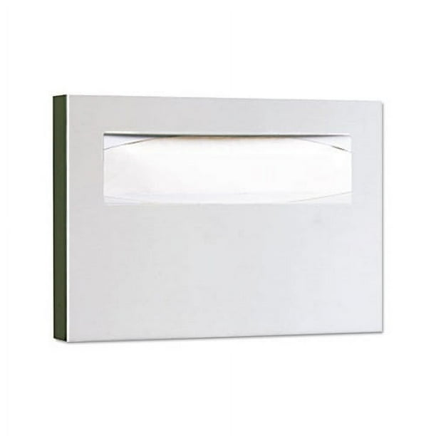 Stainless Steel Toilet Seat Cover Dispenser, ClassicSeries, 15.75 x 2 x 11, Satin Finish Stainless Steel Toilet Seat Cover Dispenser, ClassicSeries, 15.75 x 2 x 11, Satin Finish