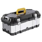 Industrial Tool Bag Suitcase Stainless Steel Tool Box Large capacity Toolbox Portable Electrician Hardware Storage Box