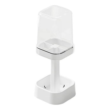 "Good Morning Sunshine" Resin Toothbrush Holder - 4 Inch Bathroom Organizer With 3 Slots