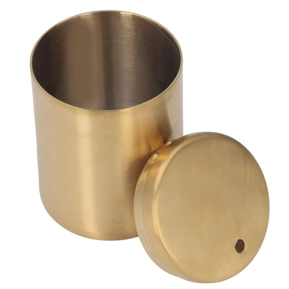 Stainless Steel Toothpick Dispenser High Grade Commercial Toothpick Holder Thickening Tooth Picks Case Storage Box Organizer for Families Houses[Luxury Gold Color ]