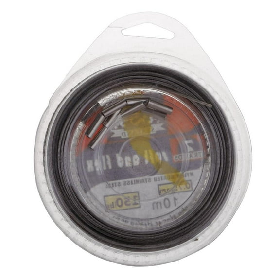 Stainless Steel Trace Leader Fishing Line Coated Fishing Line Wire Leader 150LB