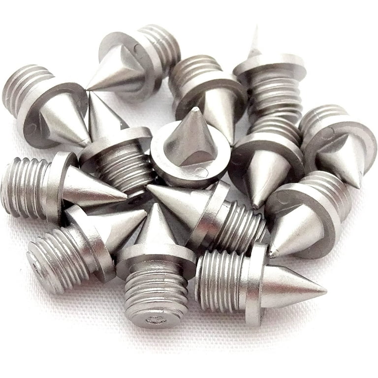 110pcs Stainless Steel 1/4 Inch Track Spikes With Wrench - Replacement