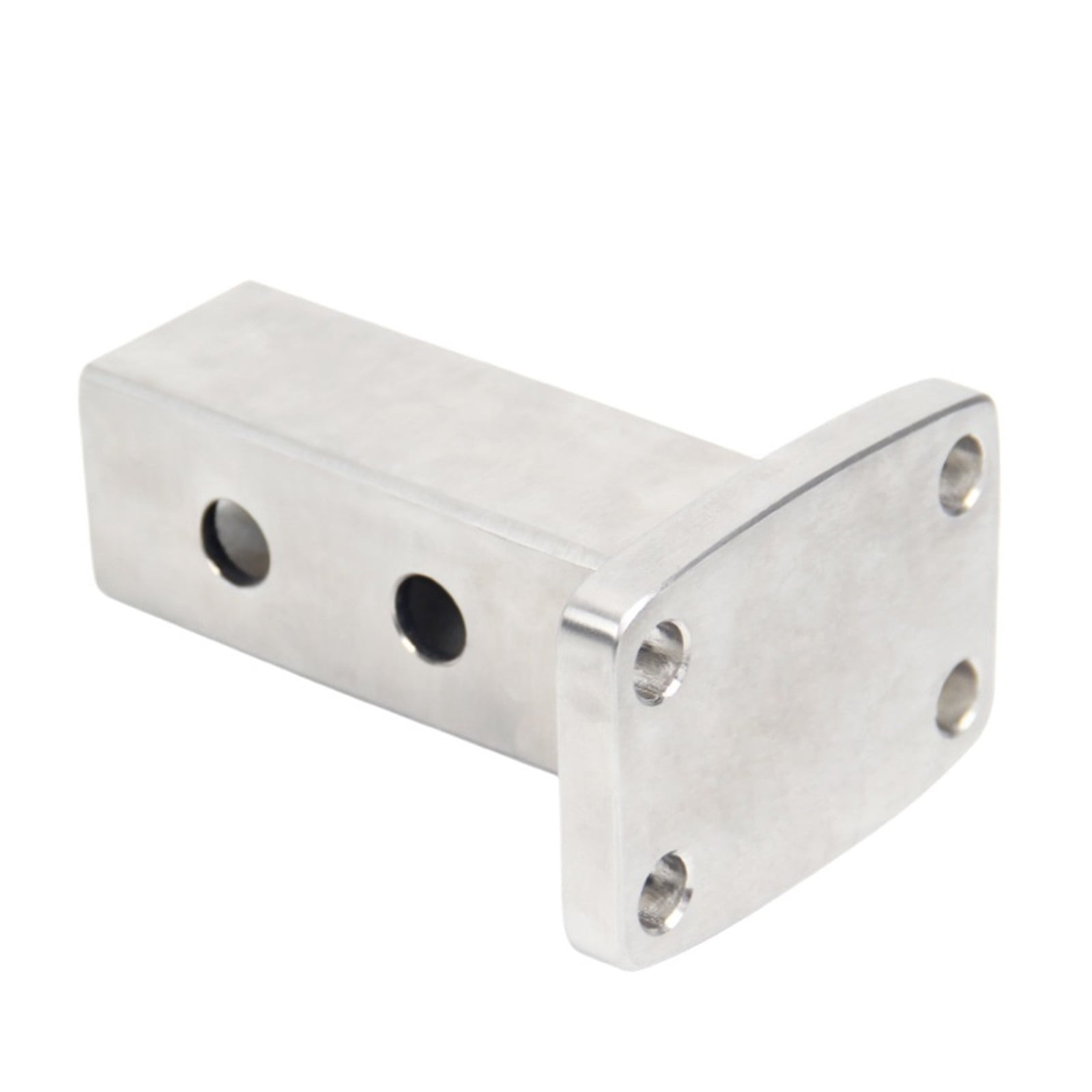 Stainless Steel Trailer 50 X 50 MM Pintle Hook Receiver Hitch Adapter Plate Mount Camper RV Parts Caravan Accessories ,Dependable Strength