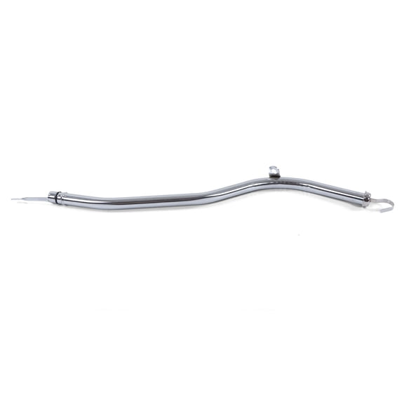Stainless Steel Transmission Oil Dipstick 24 Inches / 60.96 cm Accurate Fluid Measuring Level Tool Compatible with Powerglide Transmissions Chrome Silver Finish Accessories