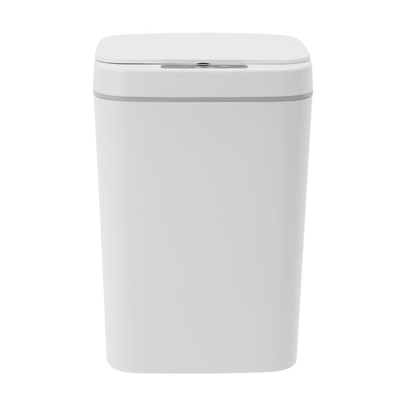 Stainless Steel Trash Can, 16L Automatic Sensor Trash Can with Motion Sensor Lid, Battery Operated Touchless Kitchen Bathroom Trash Bin