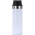 thumbnail image 1 of Stainless Steel Travel Mug with Trigger Action Lid, Vacuum Insulated Coffee Tumbler for Hot & Cold Drinks, 1 of 5