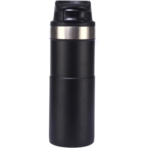 Stainless Steel Travel Mug with Trigger Action Lid for Coffee, Vacuum Insulated Tumbler