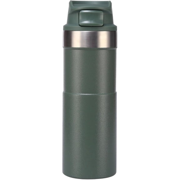 Stainless Steel Travel Mug with Trigger Action Lid for Coffee, Vacuum Insulated Tumbler